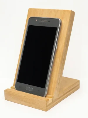 Soporte de Madera para Celular