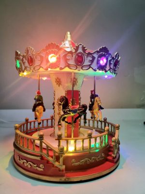 Carrusel Navideño caballos