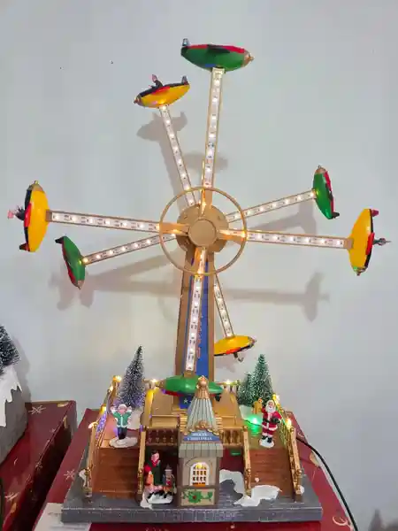 Decoración navideña Juego Mecánico de Avión