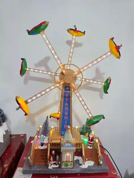 Decoración navideña Juego Mecánico de Avión