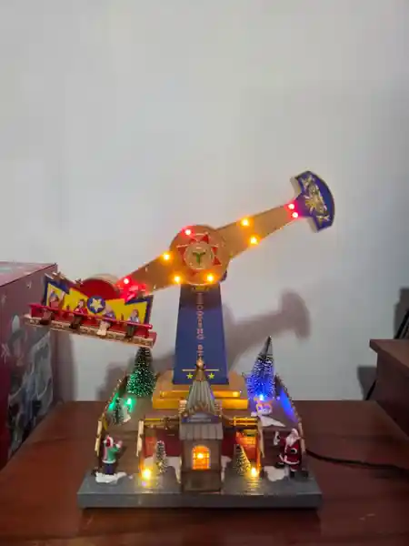 Decoración navideña Juego Mecánico de personas